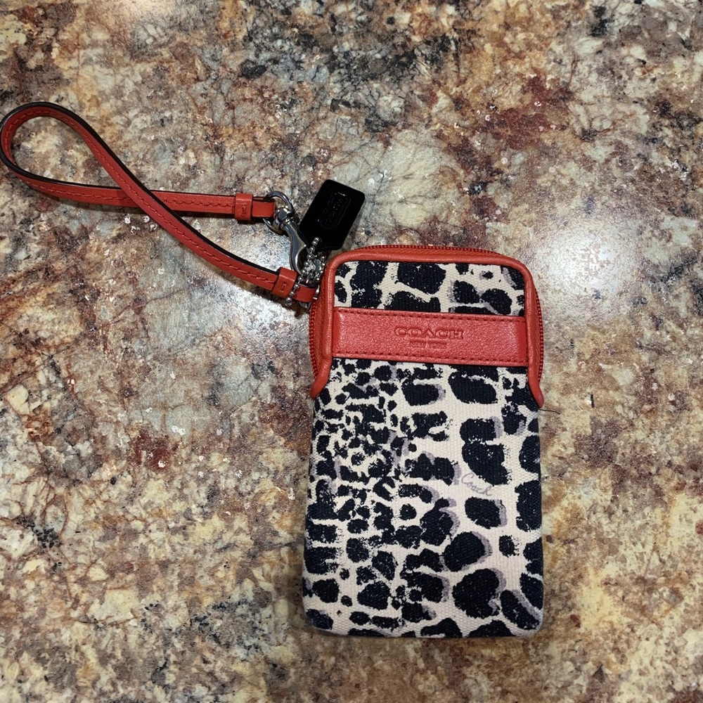 Coach wristlet